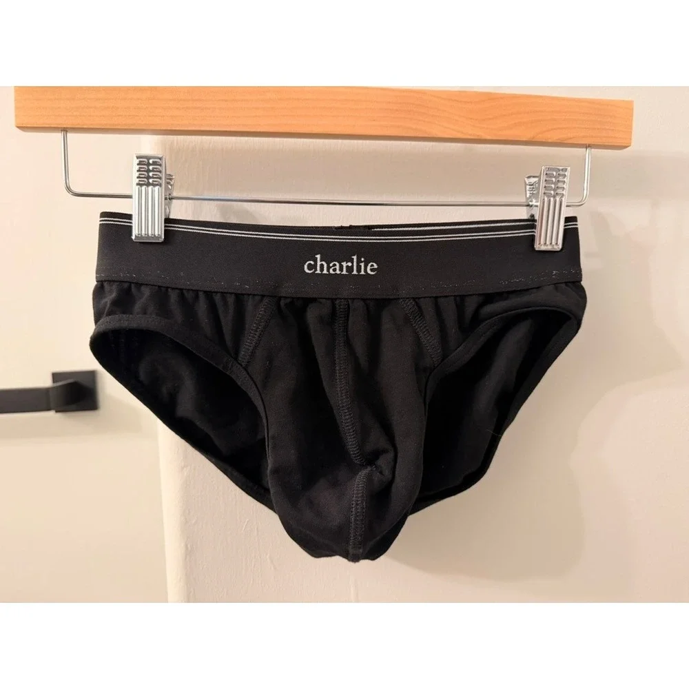 Charlie by Matthew Zink Classic Brief Mens XS Black